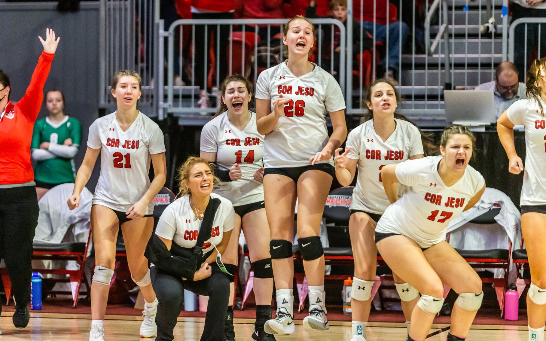 Class 5 girls volleyball state championship
